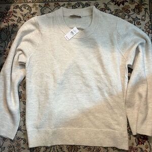 NWT women’s LOFT Cream Sweater
